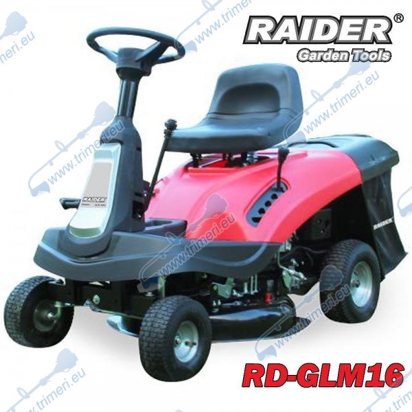 Бензинова тракторна косачка RAIDER RD-GLM16, 6.5 к.с., 196 куб.см, 61 см, 150 л
