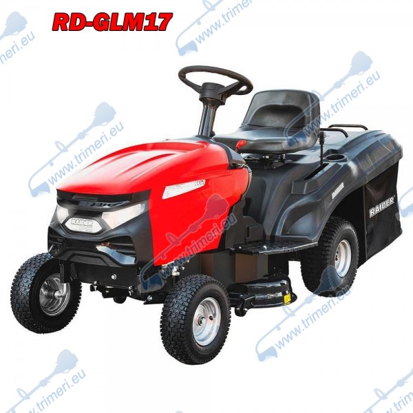 Бензинова тракторна косачка RAIDER RD-GLM17, 6.8 к.с., 224 куб.см, 69 см, 35-75 мм, 220 л