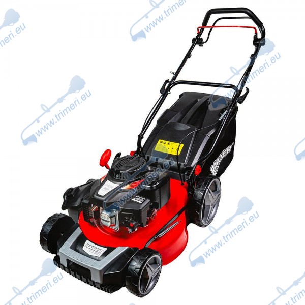 Бензинова самоходна косачка RAIDER RD-GLM22, 4.5 к.с., 46 см, 30-80 мм, 65 л