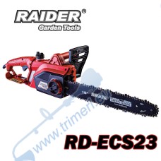 Електрически верижен трион / резачка за дърва RAIDER RD-ECS23, 2000 W, 40 см шина, 3/8" верига