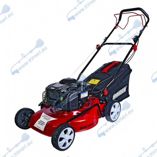 Бензинова самоходна косачка RAIDER RD-GLM05W, 4.3 к.с., 46 см, 25-75 мм, 55 л