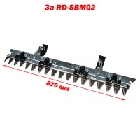 Нож за палцова косачка RAIDER RD-SBM02, 87 см, 18 зъба