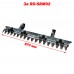 Нож за палцова косачка RAIDER RD-SBM02, 87 см, 18 зъба