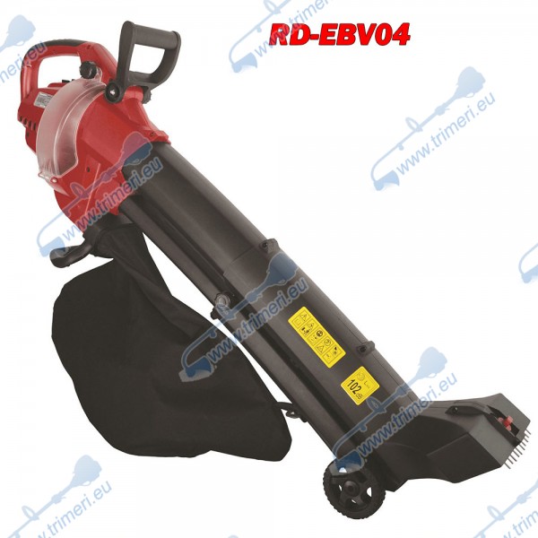 Листосъбирач 3в1 / Електрическа метла 3000W, 270 км/час, 35 л, RAIDER RD-EBV04
