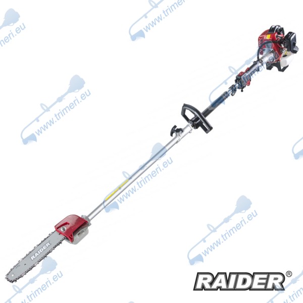 Бензинова сгъваема кастрачка, 1 к.с, 25.4 куб.см, 25 см шина, 3/8" верига, RAIDER RD-GPS01