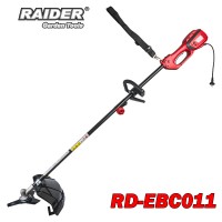 Тример електрически RAIDER RD-EBC011, 1200W, с нож и корда, сгъваем прът, 42 см ширина на косене