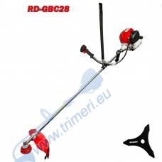 Бензинов тример RAIDER RD-GBC28, 1.3 к.с., 37.7 куб.см, 4-тактов, 44 см, с нож и корда