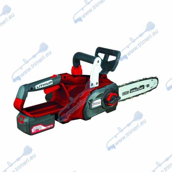 Верижен трион / Резачка акумулаторна Raider RDP-SCHS20, 250мм (10"), SDS 3/8".050", 1.3мм, 20V, 3Ah