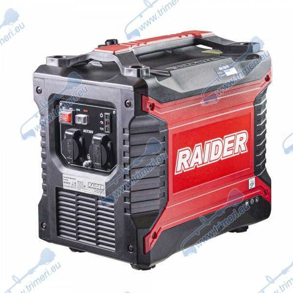 Генератор за ток, инверторен, бензинов, монофазен, 2.5kW, RAIDER RD-GG10, AVR