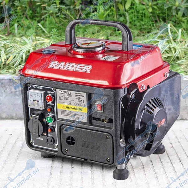Генератор за ток RAIDER RD-GG08, 2-тактов, 650W, бензинов, монофазен