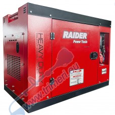 Генератор за ток дизелов 10kW, 230V / 380V, ел. стартер, с ATS табло за автоматичен старт / стоп, RAIDER RD-GG15
