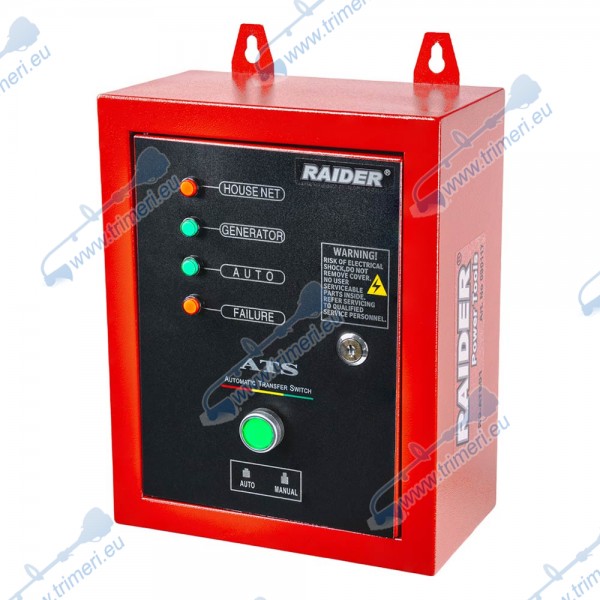 Автоматичен превключвател / ATS табло за генератор 10kW, 380V, RAIDER RD-ATS01