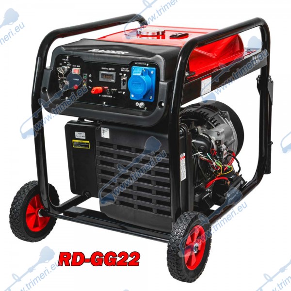 Генератор за ток, инверторен, бензинов, монофазен, RAIDER RD-GG22, 11kW, ел. стартер