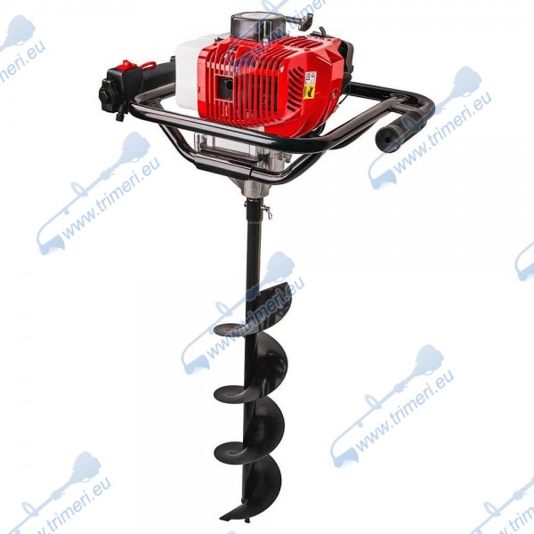 Моторен свредел 52 cc, 2.5 к.с., RAIDER RD-EA03, свредло 150x820 мм