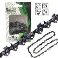 Верига за резачка 25.5 см / 10", 3/8" стъпка, 1.3 мм, RAIDER, прав зъб