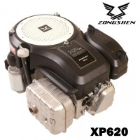 Бензинов двигател Zongshen XP620, 17.6 к.с., 622 куб.см, 4-тактов, вертикален вал 25.4x87 мм с шпонка