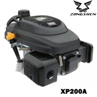 Бензинов двигател Zongshen XP200A, 6.5 к.с., 196 cc, вертикален вал 22.2x66 мм с шпонка