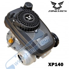 Бензинов двигател Zongshen XP140A, 4.5 к.с., 141 куб.см, 4-тактов, вертикален вал 22.2x55 мм