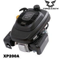 Бензинов двигател Zongshen XP200A, 6.5 к.с., 196 куб.см, 4-тактов, вертикален вал 25x84 мм с шпонка