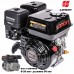 Бензинов двигател LONCIN G200F-B, 6.5 к.с., 196 cc, 4-тактов, редуктор 2:1, вал 20x50 мм с шпонка