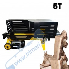 Машина за цепене на дърва, хидравлична, 1500W, 5 тона, 520 мм, ROTOR