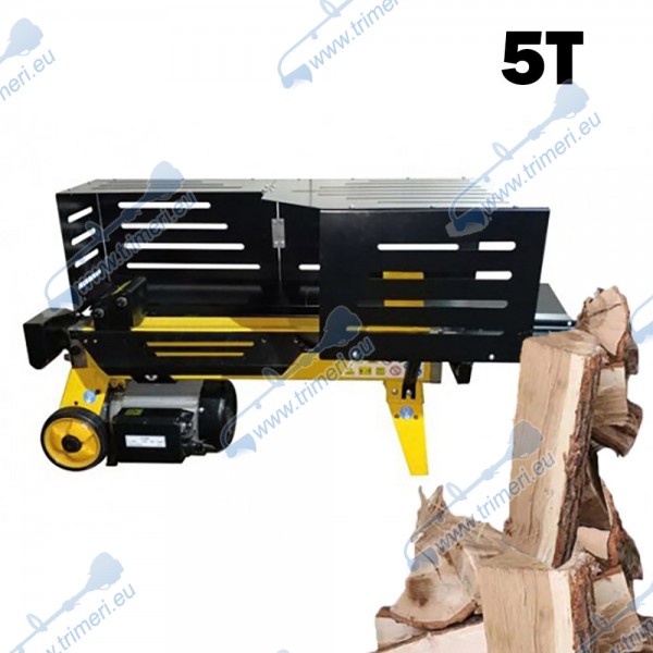 Машина за цепене на дърва, хидравлична, 1500W, 5 тона, 520 мм, ROTOR