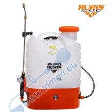 Пръскачка акумулаторна 18л. RURIS RS 1800, 12V, 8Ah, метално удължение