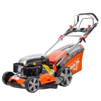 Бензинова моторна косачка RURIS RX300S, самоходна, 3.5 к.с., 25-75 мм, 65 л, 457 мм