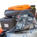 Бензинова моторна косачка RURIS RX331S, самоходна, 3.5 к.с., 25-75 мм, 65 л, 457 мм