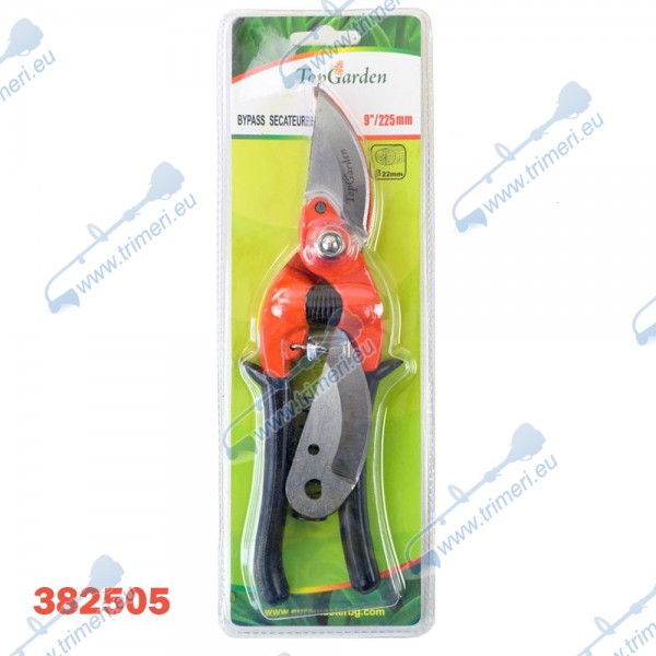 Лозарска ножица с резерв 9"/230мм, TopGarden 382505