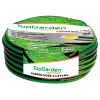 Маркуч градински четирислоен, TopGarden Premium, 1/2", 20 метра