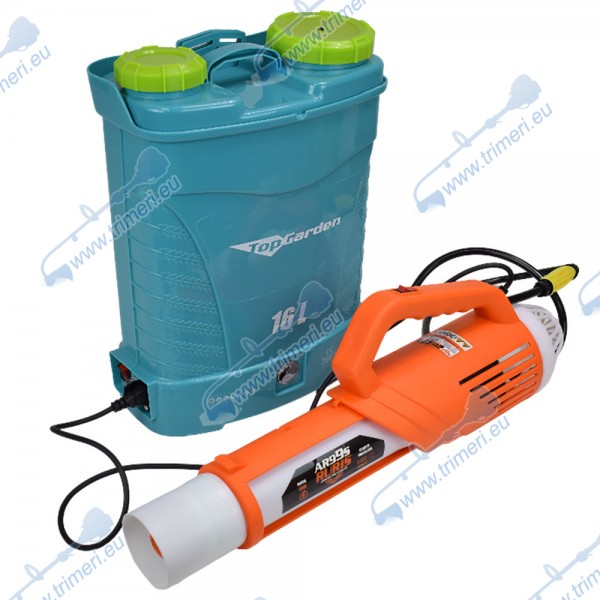 Акумулаторна пръскачка TopGarden TG03 + Електрически пулверизатор RURIS AR99S (Промо пакет)
