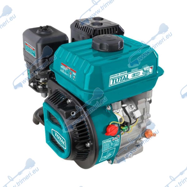 Бензинов двигател TOTAL TGEN16821 Industrial 6.5 к.с., 4-тактов, 12.4 Nm 