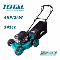 Косачка бензинова колесна 4 к.с., 460мм, 60л., 25-75 мм, 4-тактова, TOTAL TGT141181 Industrial