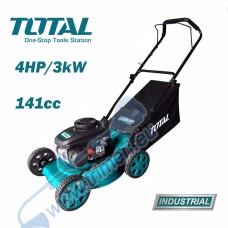 Косачка бензинова колесна 4 к.с., 460мм, 60л., 25-75 мм, 4-тактова, TOTAL TGT141181 Industrial