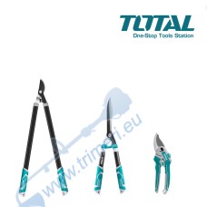 Градински ножици комплект 3 части TOTAL Industrial THT1576033