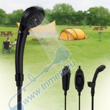 Портативен душ за къмпинг TRIZAND 8877, 12V запалка, 60W, макс. 9 л/мин дебит