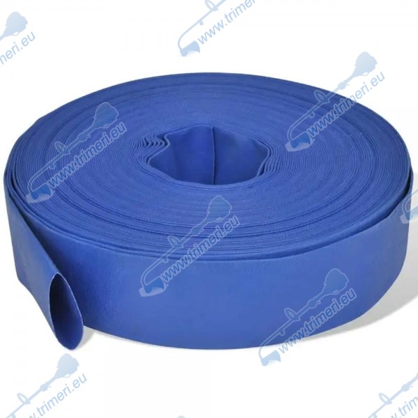 Градински плосък маркуч 2", 50 м, 4 bar