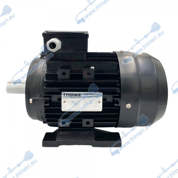 Електрически двигател ТУНДЖА MS100L-2 3000W, 380V, 2800 об/мин - с вал 28 мм