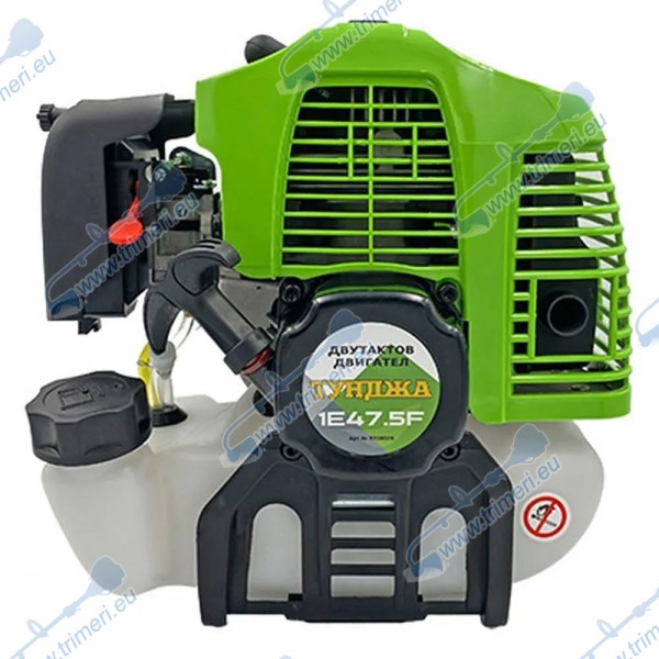 Бензинов двигател за тример ТУНДЖА 1E47.5F 2.8 к.с. 62 куб.см, 2-тактов