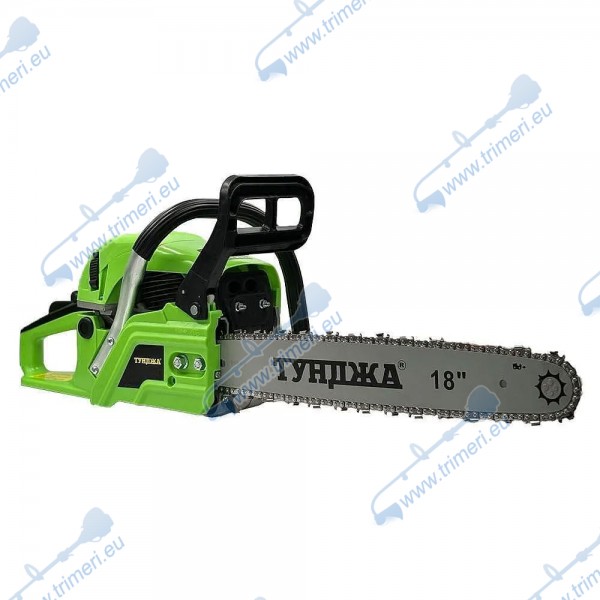 Бензинова резачка ТУНДЖА ВТ58 3.2 к.с. 58 куб.см, 45 см шина, 0.325" верига