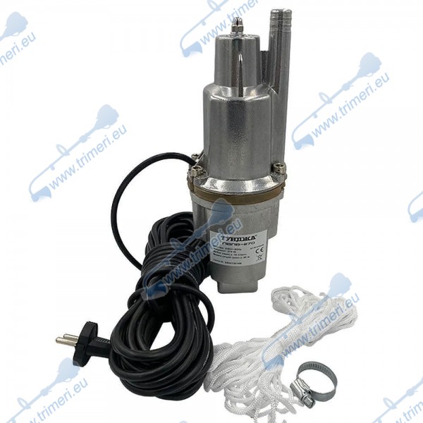 Потопяема помпа за чиста вода вибрационна ТУНДЖА ПВПВ-270 270W, 3/4", 60 м напор, 1080 л/час