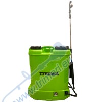 Акумулаторна пръскачка ТУНДЖА 16 л, 12V 8Ah Li-ion, 5.5 bar - с 3 дюзи и телескопичен удължител