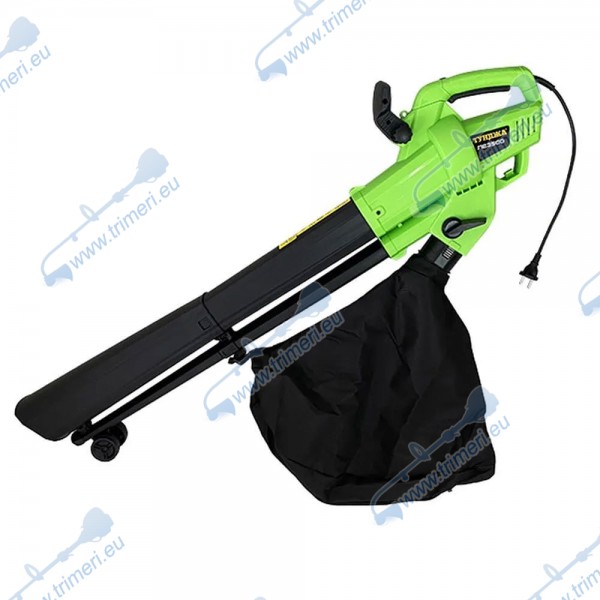 Електрически листосъбирач ТУНДЖА ЛЕ3500 - 3500W, 270 км/ч, 35 л