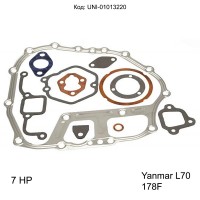 Гарнитури за дизелова мотофреза 7 к.с., Yanmar L70, 178F, пълен к-т
