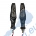 K-т LED мигачи за мотоциклет / скутер / ATV, R-245LED, 135x18 мм