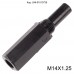 Ключ свещ M14x1.25 - универсален за блокиране на бутало на тример / резачка, PVC, 17 мм ключ Ключ свещ M14x1.25 - универсален за блокиране на бутало на тример / резачка, PVC, 17 мм ключ