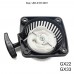 Стартер за 4-тактови двигатели Honda GX22, GX31 - UMK422, UMK431, WX10, FG100, HHE31C / 28400-ZM3-003ZA