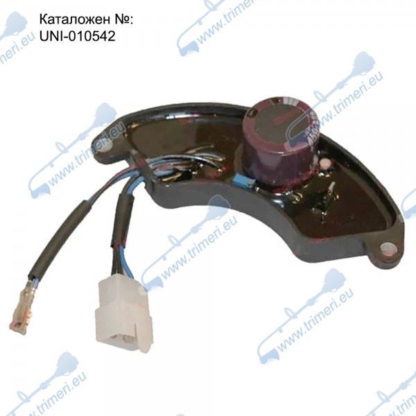 AVR регулатор за трифазен генератор / агрегат, 5-7 kW, 450V (680uF), 6 кабела