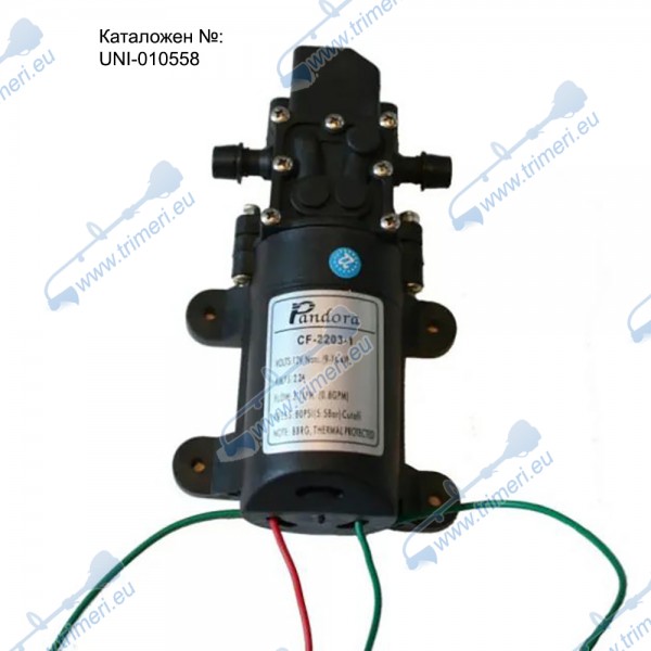 Мотор с помпа за акумулаторна пръскачка 12V, 3.1 л/мин, Pandora 2203-1